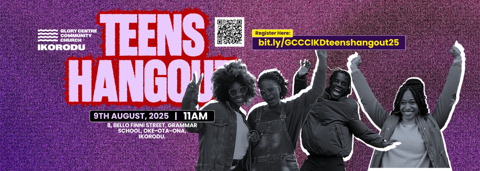 Teen's Hangout Banner